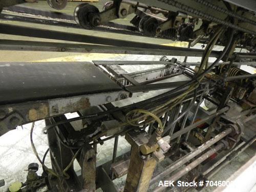 Used NewWay Model EPB Roll Through Glue Wraparound Labeler