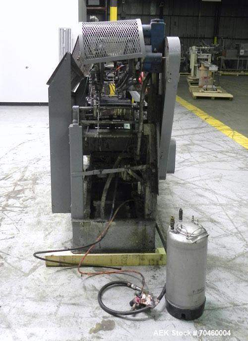 Used NewWay Model EPB Roll Through Glue Wraparound Labeler
