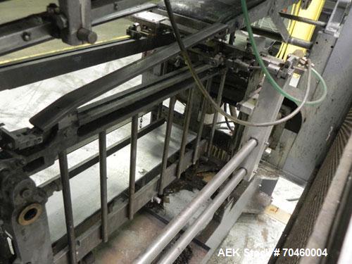 Used NewWay Model EPB Roll Through Glue Wraparound Labeler