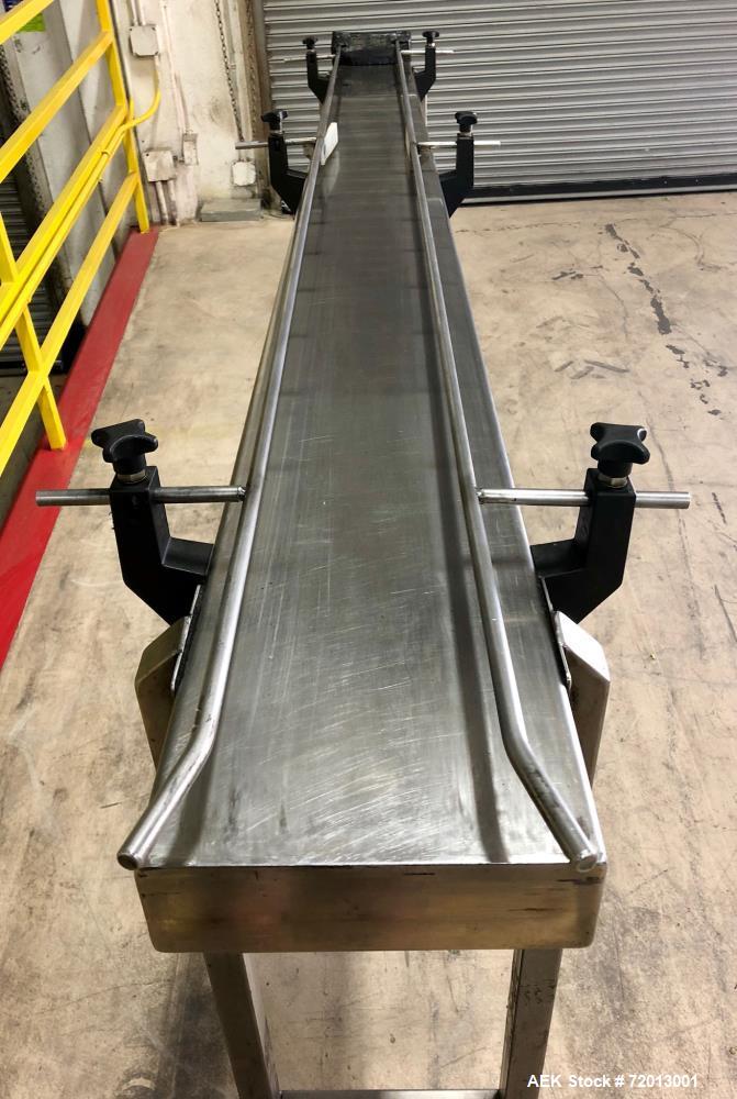 Used New Way E7 Full Wrap Can Glue Labeler