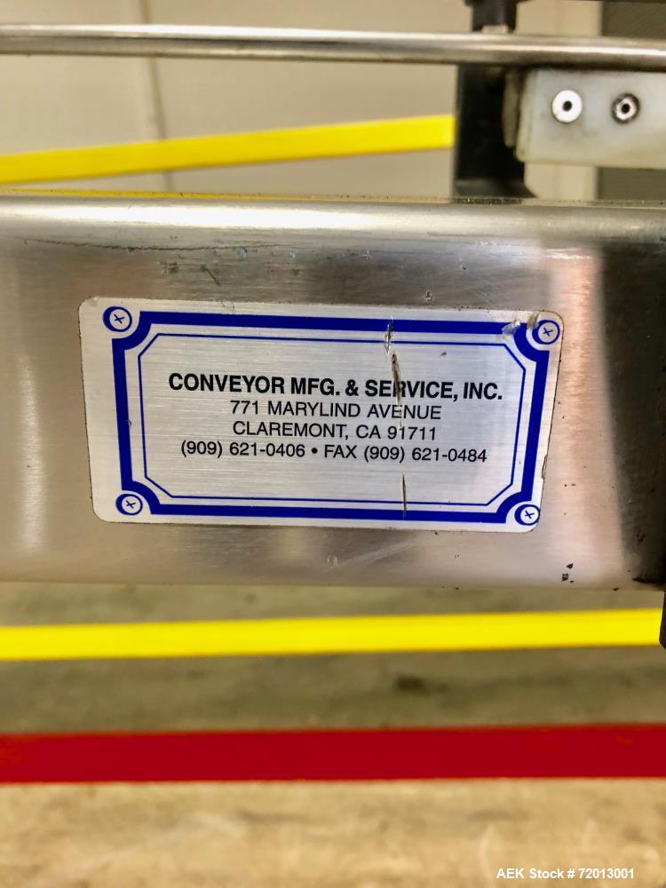 Used New Way E7 Full Wrap Can Glue Labeler