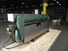 Used Mateer Burt 704 Automatic Roll Through Hot Glue Wraparound Labeler 