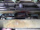 Used Mateer Burt 704 Automatic Roll Through Hot Glue Wraparound Labeler 