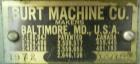 Used Mateer Burt 704 Automatic Roll Through Hot Glue Wraparound Labeler 