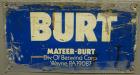 Used Mateer-Burt Model AU-611-B Horizontal Roll Through Wraparound Glue Labeler