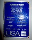 Used Mateer-Burt (GEI) Model 704D Horizontal Roll-Through Labeler