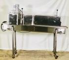 Used New Way E7 Full Wrap Can Glue Labeler