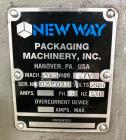 Used- New Way E7 Full Wrap Can Glue Labeler