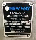 Used New Way E7 Full Wrap Can Glue Labeler