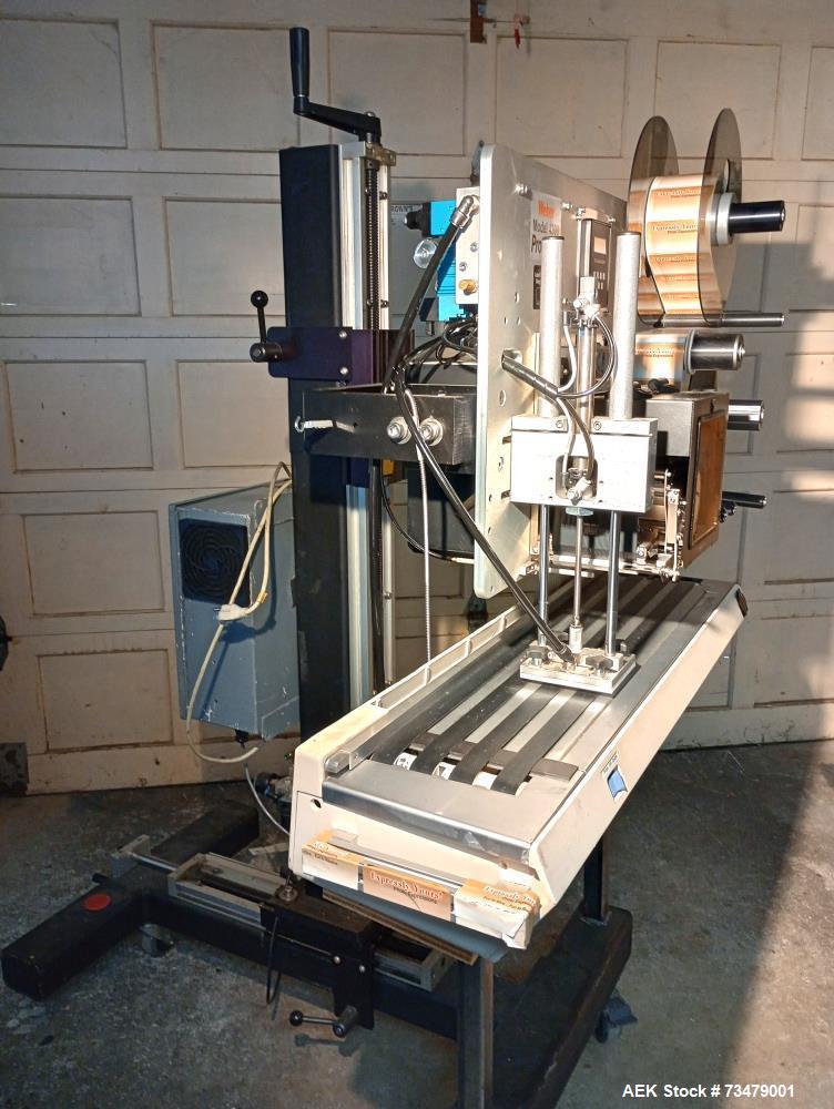 Used Weber 4300 “Pro-Apply” Print & Apply Labeler – Zebra Engine, 600 DPI, 6"x6", 2022 Build
