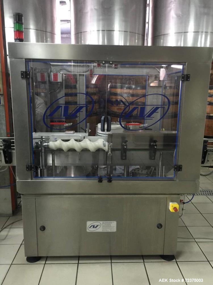 Used Ave Della Toffla Group Bottle Labeler