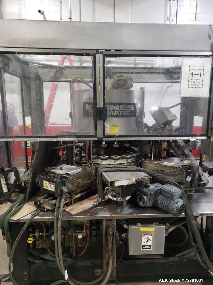 Krones Canmatic Model 073-H47 Labeler — 5.5 kW Drive, 20 kVA, Roll-Fed System