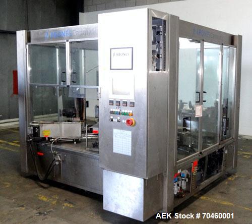 Used Krones Model Canmatic Wraparound Hot Melt Glue Labeler