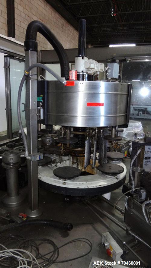 Used Krones Model Canmatic Wraparound Hot Melt Glue Labeler