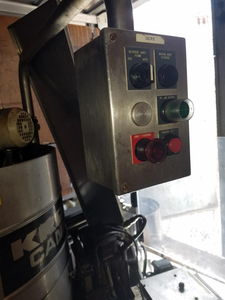 Used Krones Model Canmatic Rotary Labeling Machine