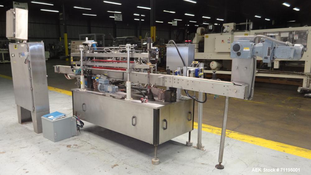 Used Krones Model Rondella Wraparound Hot Glue Labeler