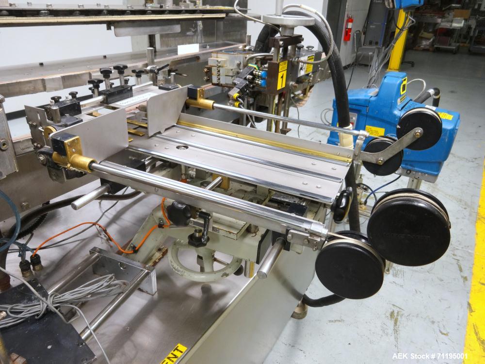 Used Krones Model Rondella Wraparound Hot Glue Labeler