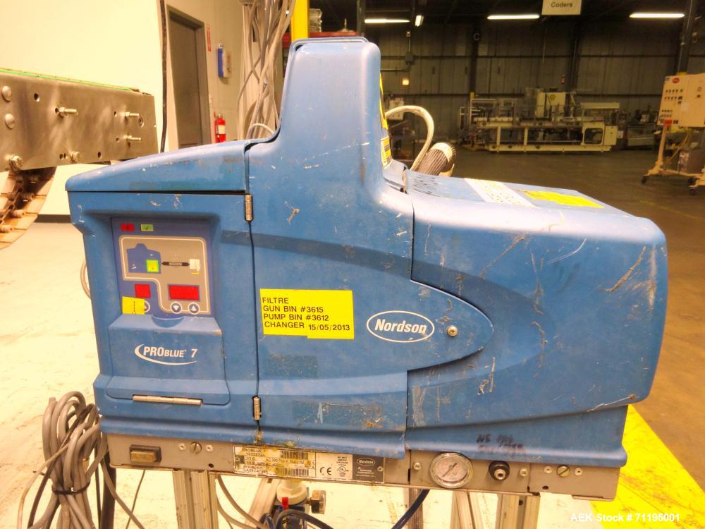 Used Krones Model Rondella Wraparound Hot Glue Labeler