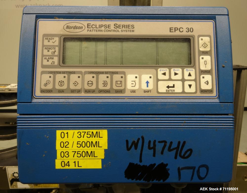 Used Krones Model Rondella Wraparound Hot Glue Labeler