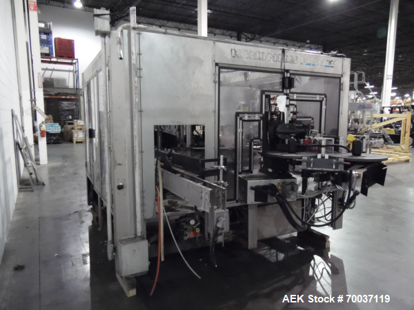 Used Krones 20 Station Stainless Steel Rotary Labeler