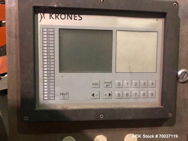 Used- Krones 20 Station Stainless Steel Rotary Labeler