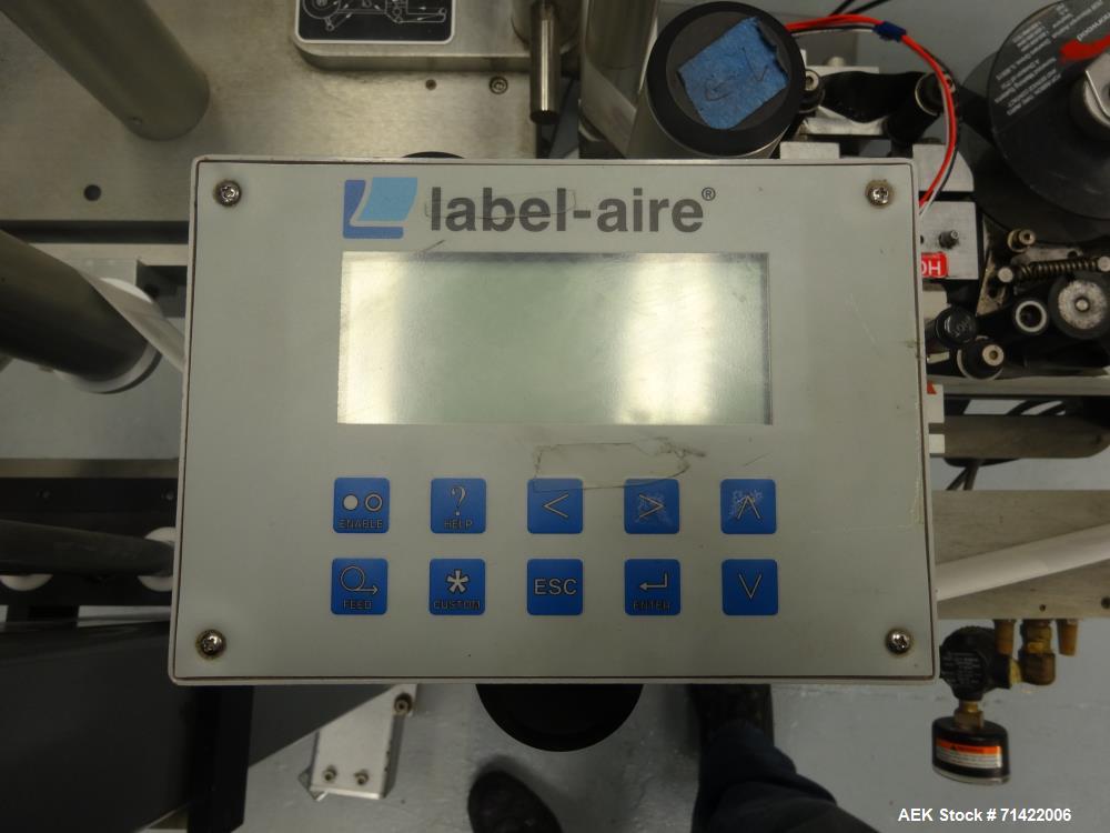 Used Label-Aire Model 3115 Left Handed Pressure Sensitive Labeler