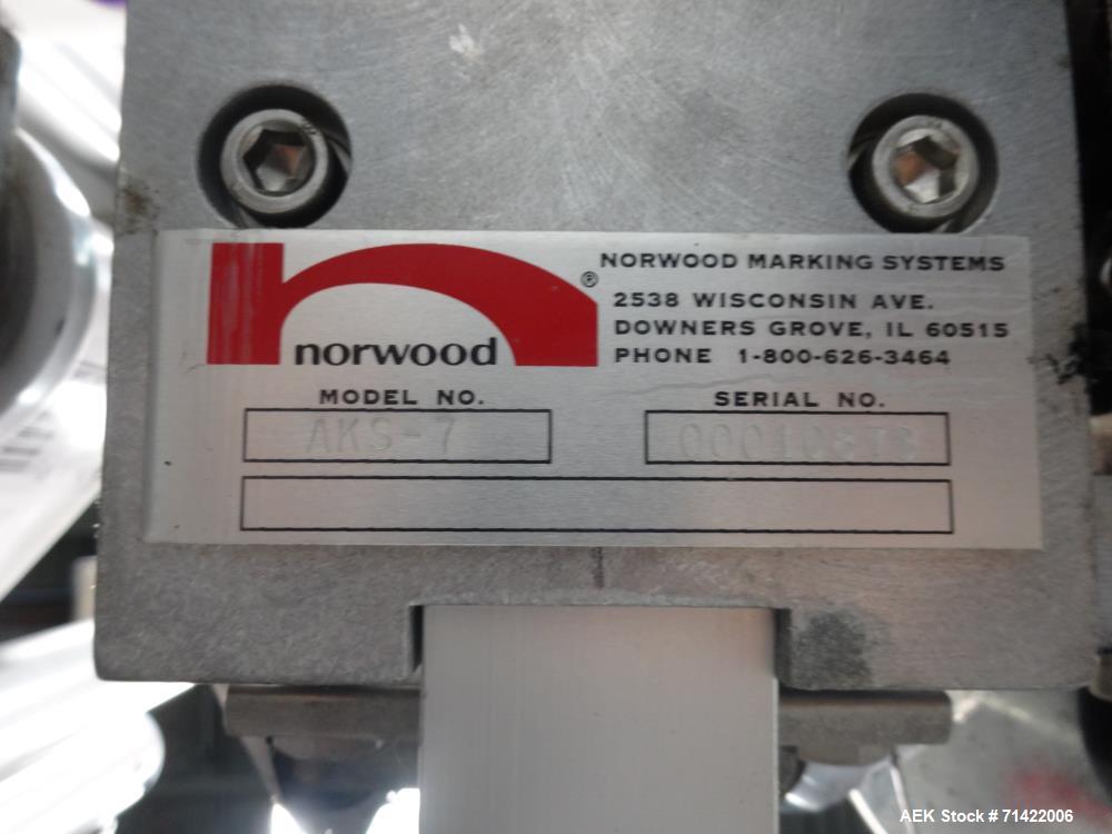 Used Label-Aire Model 3115 Left Handed Pressure Sensitive Labeler