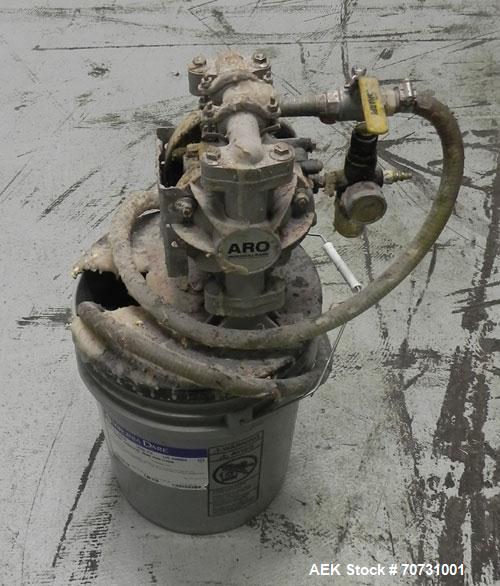 Used New Jersey Machine Mustang II Automatic Glue Labeler capable of speeds up to 250 labels per minute. Has a label size range: length 2-1/2" to 14-1/2", height 1" to 5-1/2". Container size range: d...