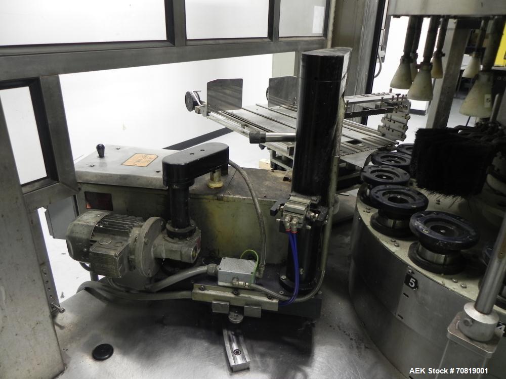 Used PE Model Futura "S" Rotary Hot Melt Wraparound Labeler