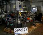 Used Krones Canmatic Rotary Hot Glue Wraparound Labeler. 18 hd Capable of running up to 600 cpm. Container size range: 50-110mm diameter, 50-250mm or 150-350mm height. 18 head unit set on 126mm pitch...