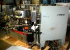 Used Krones Canmatic Rotary Hot Glue Wraparound Labeler. 18 hd Capable of running up to 600 cpm. Container size range: 50-110mm diameter, 50-250mm or 150-350mm height. 18 head unit set on 126mm pitch...