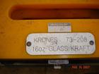 Used Krones Canmatic Rotary Hot Glue Wraparound Labeler. 18 hd Capable of running up to 600 cpm. Container size range: 50-110mm diameter, 50-250mm or 150-350mm height. 18 head unit set on 126mm pitch...