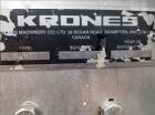 Used Krones Model Canmatic Rotary Labeling Machine