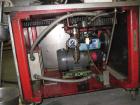 Used Krones Rotina I Wraparound Cold Glue Labeler. Cable of speeds up to 80 bottles per minute on wraparound or 100 bottles per minute on spot labels. Has a label size range: length 2