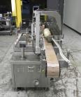 Used New Jersey Machine Mustang II Automatic Glue Labeler capable of speeds up to 250 labels per minute. Has a label size range: length 2-1/2