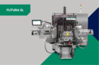 Brand New High-Speed P.E. Futura SL 768-12-SM Hot Melt Wraparound Labeler – New Rotary Bottle Labeling System