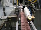 Used Trine Model 4500CE Roll Fed Wraparound Hot Melt Labeler
