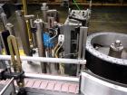 Used Trine Model 4500CE Roll Fed Wraparound Hot Melt Labeler