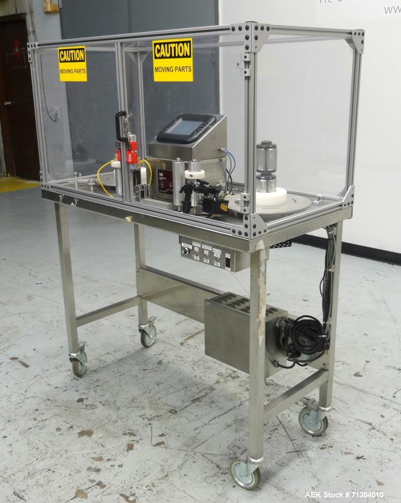 Used HB Registration (Scanning Devices) Model 796T-ST3 Label Rewinder Processin
