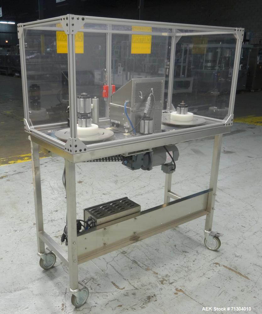 Used HB Registration (Scanning Devices) Model 796T-ST3 Label Rewinder Processin