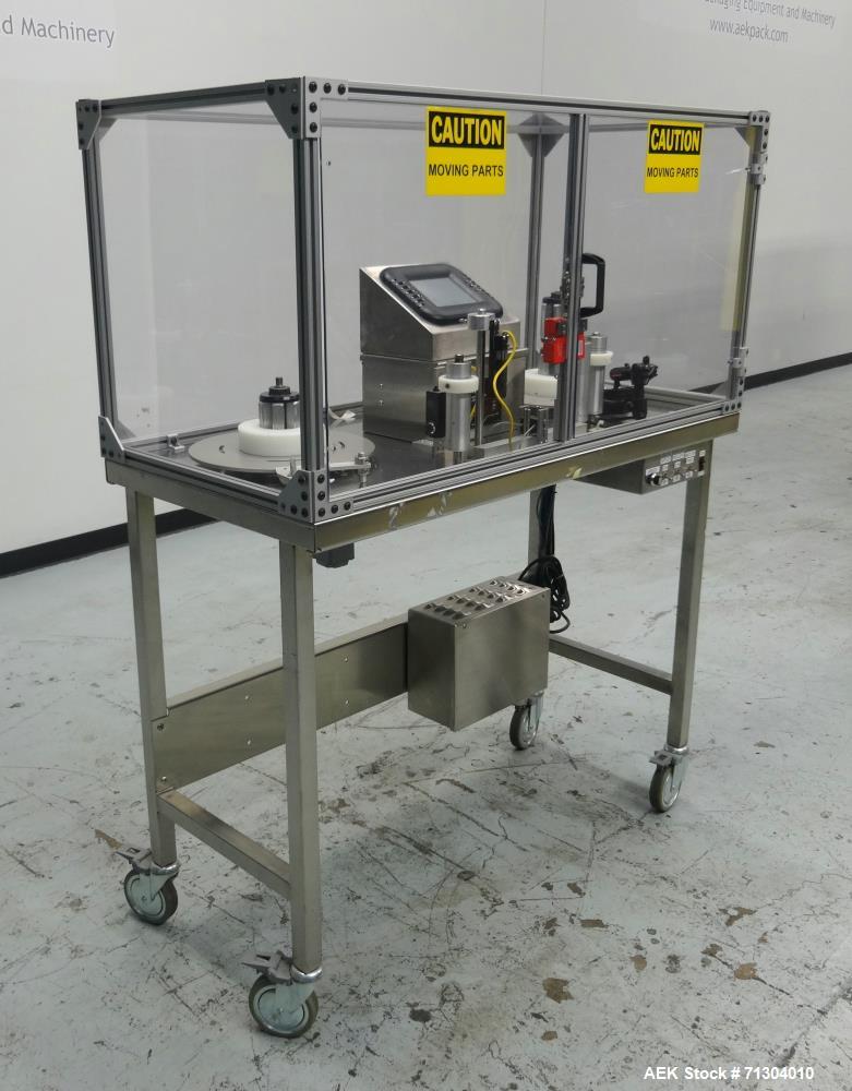 Used HB Registration (Scanning Devices) Model 796T-ST3 Label Rewinder Processin