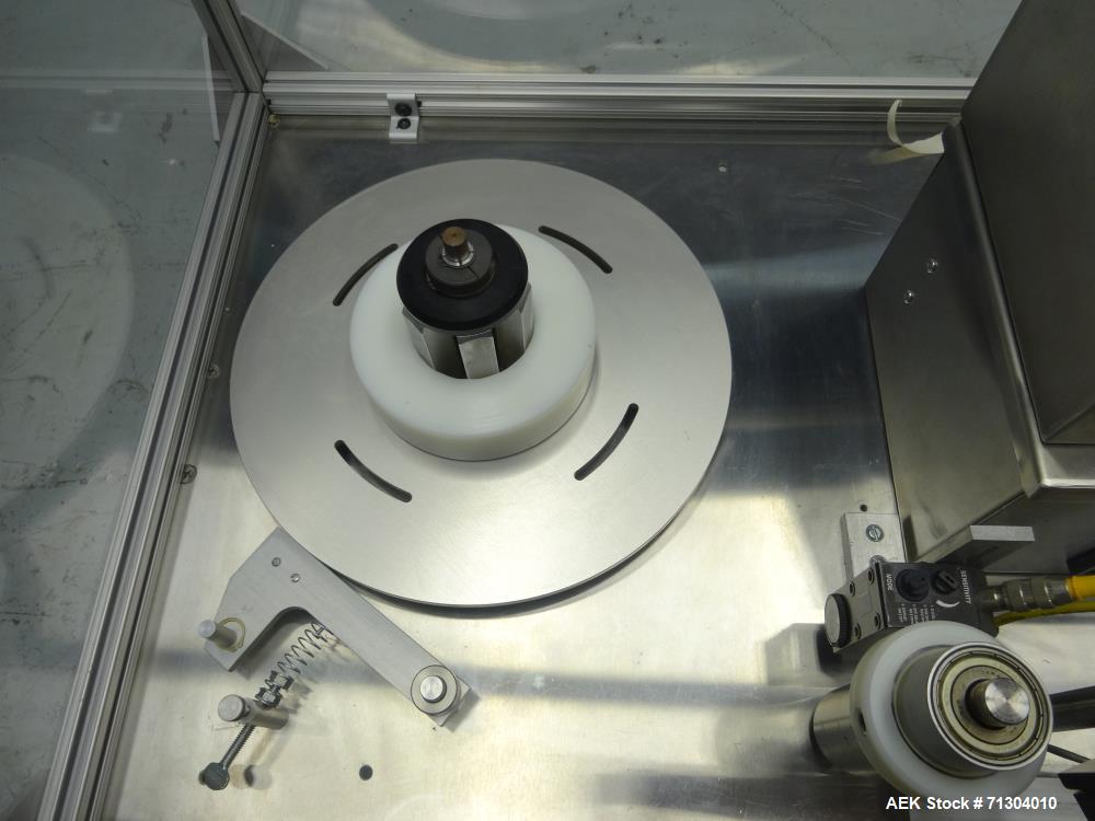 Used HB Registration (Scanning Devices) Model 796T-ST3 Label Rewinder Processin