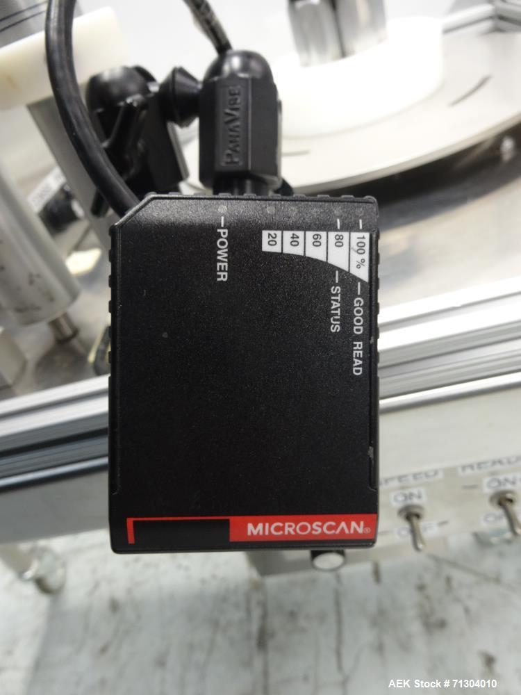 Used HB Registration (Scanning Devices) Model 796T-ST3 Label Rewinder Processin