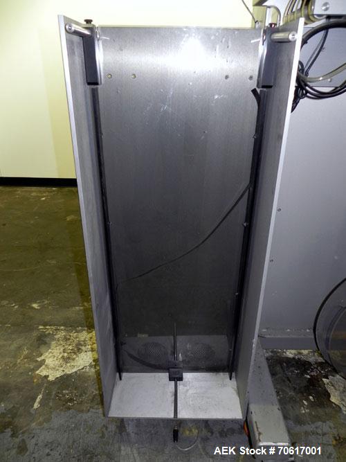 Used Label Aire ASDU 8"LH Auto Splice Dual Label Unwinder. Label Aire model ASDU 8" RH auto splice dual unwinder with bonbox capable up to 2500"/minute. Label range 1" - 8" width. Label packaging 3" ...