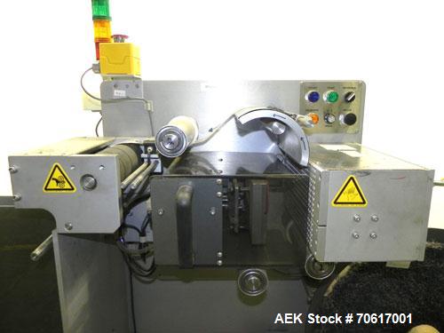 Used Label Aire ASDU 8"LH Auto Splice Dual Label Unwinder. Label Aire model ASDU 8" RH auto splice dual unwinder with bonbox capable up to 2500"/minute. Label range 1" - 8" width. Label packaging 3" ...