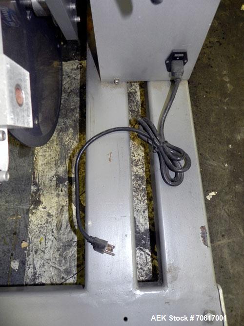 Used Label Aire ASDU 8"LH Auto Splice Dual Label Unwinder. Label Aire model ASDU 8" RH auto splice dual unwinder with bonbox capable up to 2500"/minute. Label range 1" - 8" width. Label packaging 3" ...