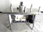 Used Teco Model 200 Bi-Direction Label Counter and Rewinder. Is capable of speeds up to 600 feet per minute. Has a maximum web width of 7