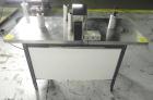 Used Teco Model 200 Bi-Direction Label Counter and Rewinder. Is capable of speeds up to 600 feet per minute. Has a maximum web width of 7
