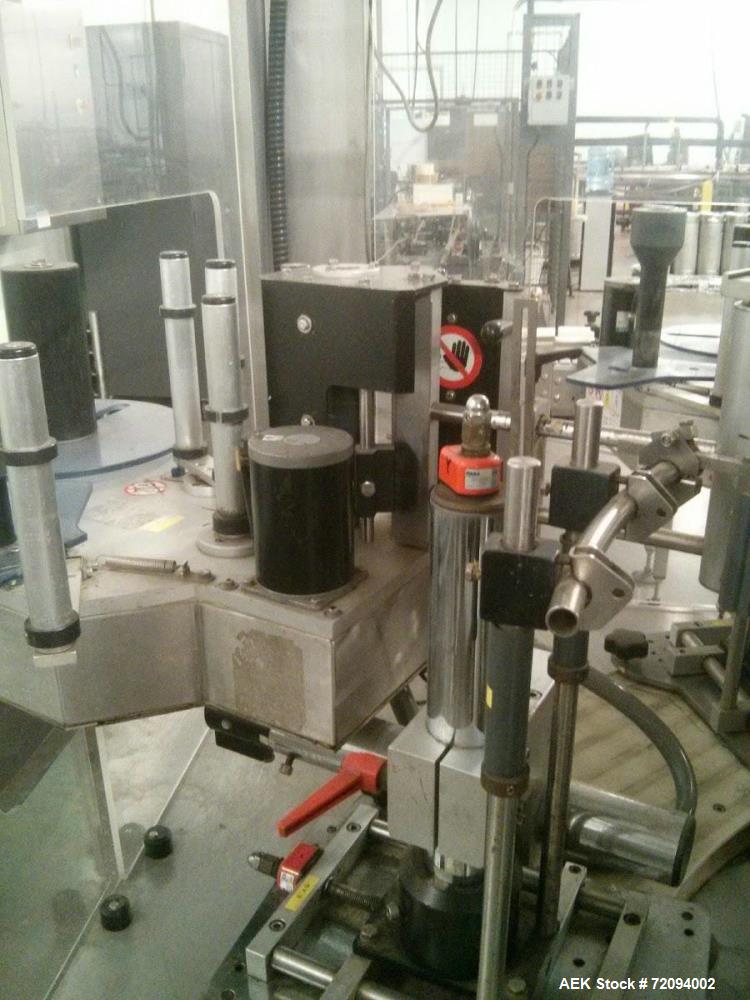 Used Newtec Leopard Inline Pressure Sensitive Labeler
