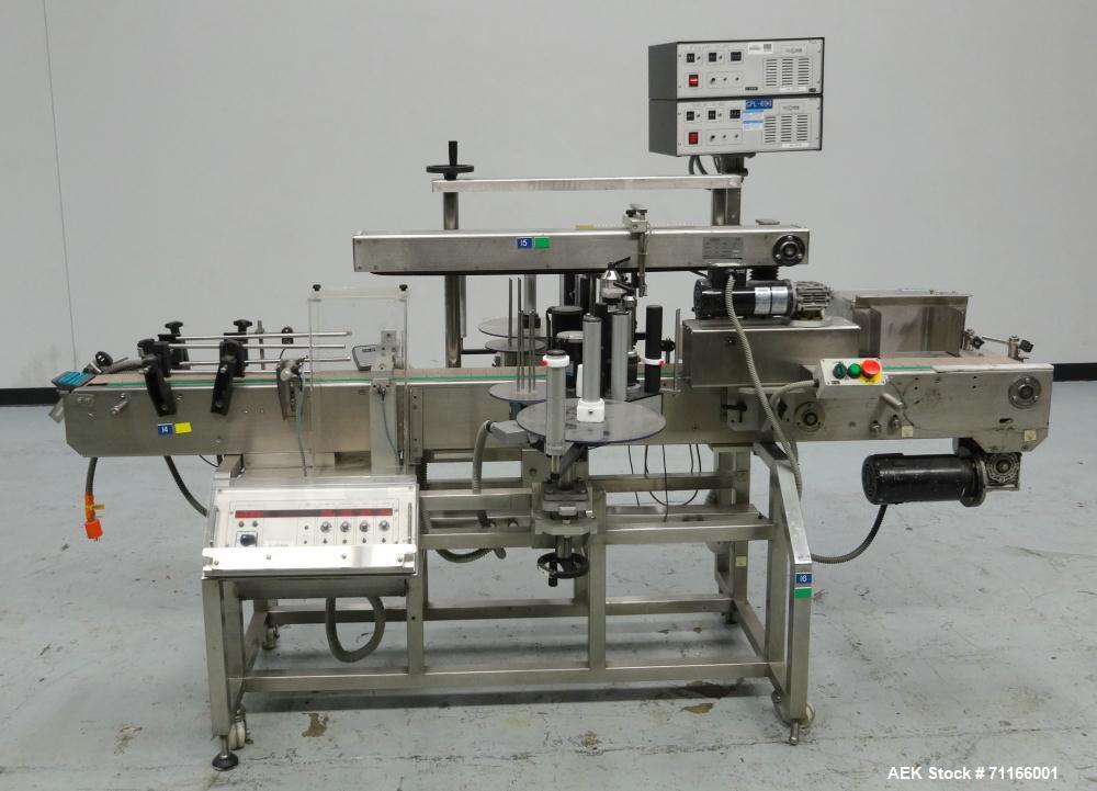 Used LogoTech Model ST-300 Automatic Pressure Sensitive Front, Back, and Wrap L